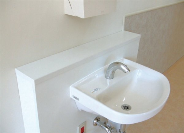 ライニング面台取付画像