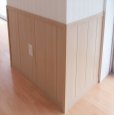 抗菌樹脂仕様の「腰壁パネル150タイプ」施工写真