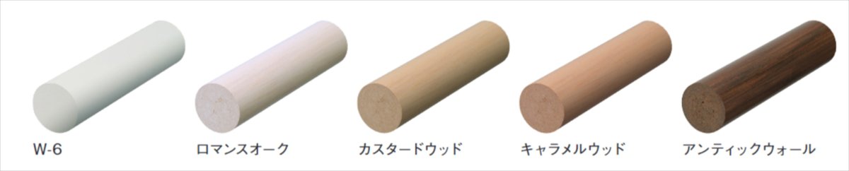 画像1: カイダー KGA手摺　笠木（サイズ φ35  長さ 3,000mm） (1)