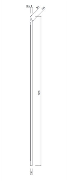 画像1: KPH型巾木	H-300 長さ2000mm バラ売り (1)