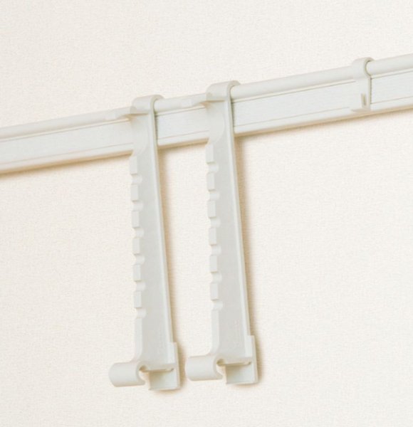 画像1: ファンシーバー35  別売部品 物干フック 44.5×219.5mm (1)