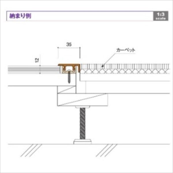 画像9: バリアフリー床見切（A〜C型＋直床）【フタ・ベースセット】 (9)